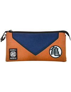 Dragon Ball (Bola de Dragón) Suit-Estuche Portatodo Triple ECO, Naranja 2