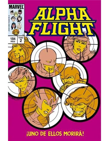 Biblioteca Alpha Flight 02. 1984 Alpha Flight 7-12 Usa
