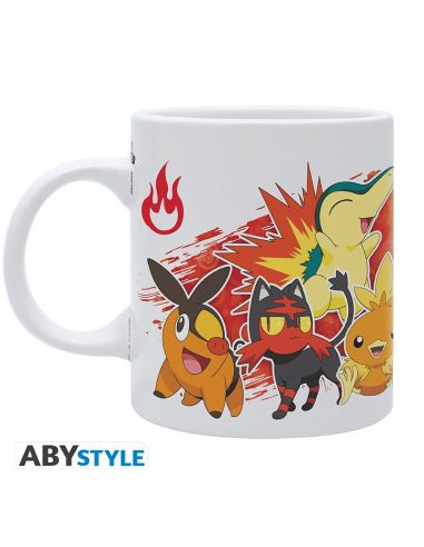 Taza Pokémon Tipo Fuego 320 ml