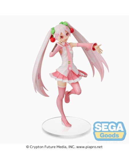Figura Hatsune Miku Estatua SPM Sakura Miku Ver. 3 21 cm