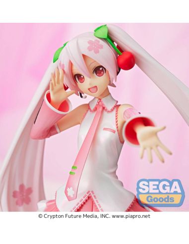 Figura Hatsune Miku Estatua SPM Sakura Miku Ver. 3 21 cm