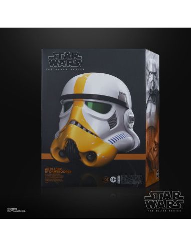 Réplica Casco Electrónico Artillery Stormtrooper - Black Series - Star Wars