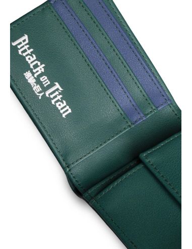 Cartera Attack on Titan - Monedero Bifold Graphic Patch - Ataque a los Titanes