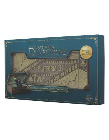 Réplica The Great Wizarding Express Limited Edition Train Ticket - Animales Fantásticos
