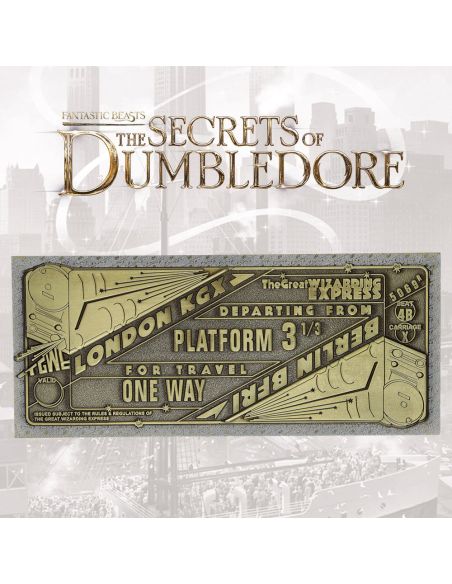 Réplica The Great Wizarding Express Limited Edition Train Ticket - Animales Fantásticos