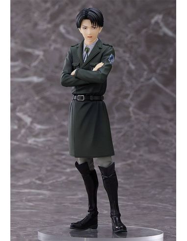 Figura Levi Dark Color Pop Up Parade - European Exclusive - Ataque a los Titanes - Attack on Titan