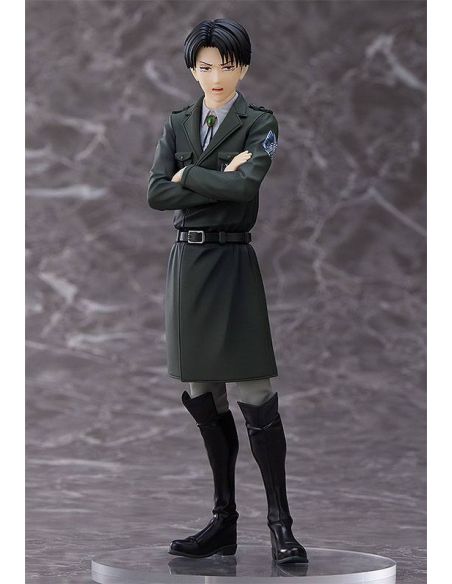 Figura Levi Dark Color Pop Up Parade - European Exclusive - Ataque a los Titanes - Attack on Titan