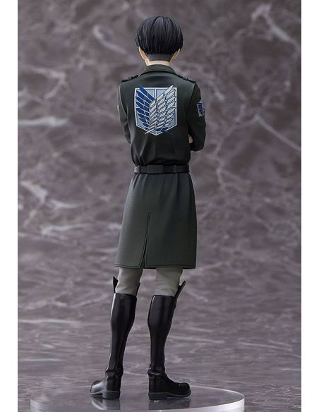 Figura Levi Dark Color Pop Up Parade - European Exclusive - Ataque a los Titanes - Attack on Titan