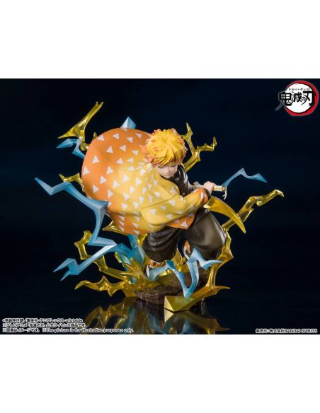 Figura Zenitsu Agatsuma (Thunder Breathing) 21 cm - Kimetsu no Yaiba - Demon Slayer