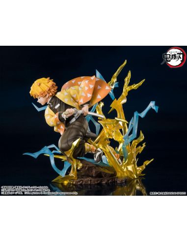 Figura Zenitsu Agatsuma (Thunder Breathing) 21 cm - Kimetsu no Yaiba - Demon Slayer