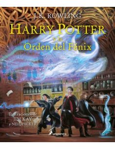 Libro Harry Potter y la Orden del Fénix Ilustrado - Harry Potter