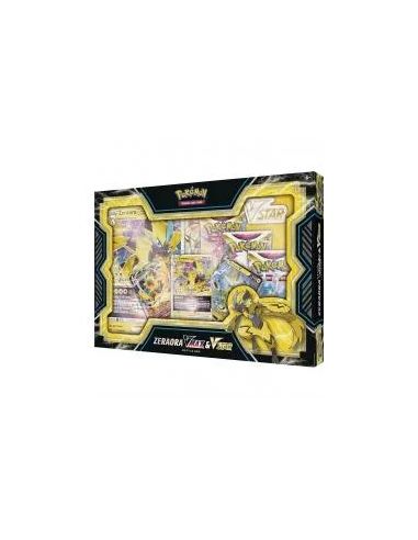 Pokémon battle box V-Mas y V-Astro (Zeraora /Deoxys) Castellano