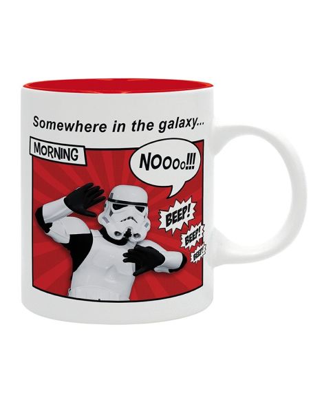 Taza Star Wars "TROOPER'S ROUTINE" 320 ml