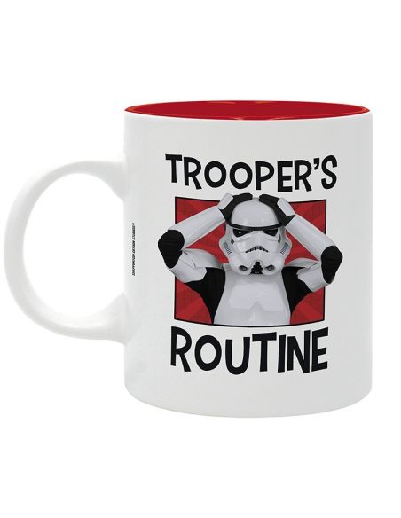 Taza Star Wars "TROOPER'S ROUTINE" 320 ml