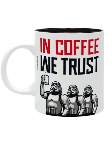 Taza Star Wars "IN COFFEE WE TRUST" 320 ml