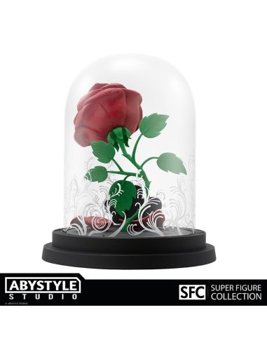 Figura Rosa de La Bella y la Bestia - Disney