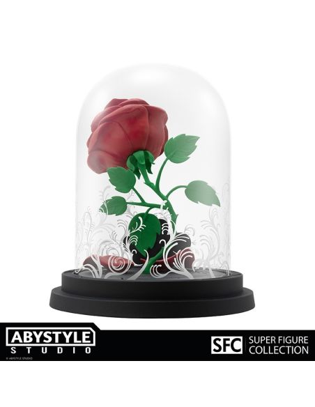 Figura Rosa de La Bella y la Bestia - Disney