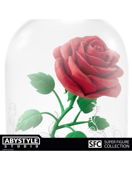 Figura Rosa de La Bella y la Bestia - Disney