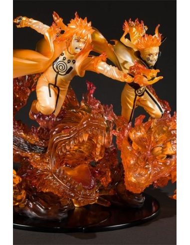 Naruto Shippuden Figura PVC FiguartsZERO Naruto Uzumaki (Kurama) Kizuna Relation 21 cm
