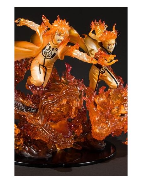 Naruto Shippuden Figura PVC FiguartsZERO Naruto Uzumaki (Kurama) Kizuna Relation 21 cm
