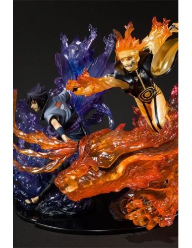 Naruto Shippuden Figura PVC FiguartsZERO Naruto Uzumaki (Kurama) Kizuna Relation 21 cm