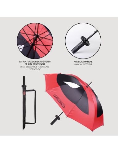 Paraguas Katana Deadpool - Marvel