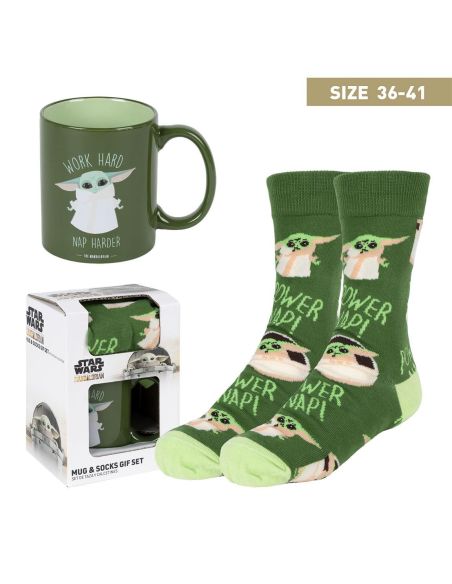 Pack Regalo Grogu (Baby Yoda) Talla: 36/41 - The Mandalorian - Star Wars