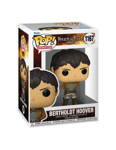 Funko Pop! Bertholdt Hoover 1167 - Funko Pop! Ataque a los Titanes
