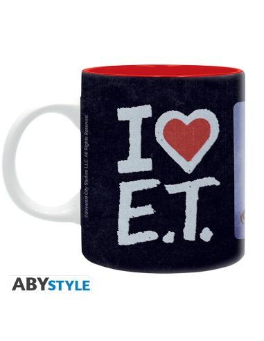 Taza I Love E.T. El Extraterrestre 320 ml