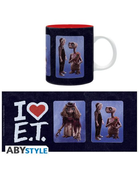 Taza I Love E.T. El Extraterrestre 320 ml