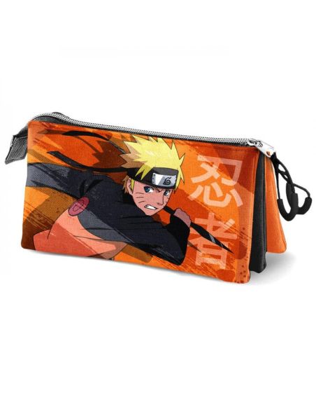 Estuche Naruto Triple Color - Naruto Shippuden