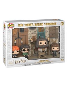 Pack de 4 Funko POP! Moments Deluxe Cabaña de Hagrid - Harry Potter 2