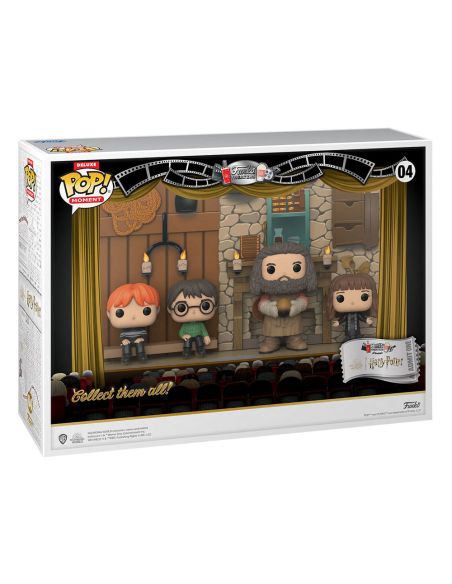 Pack de 4 Funko POP! Moments Deluxe Cabaña de Hagrid - Harry Potter