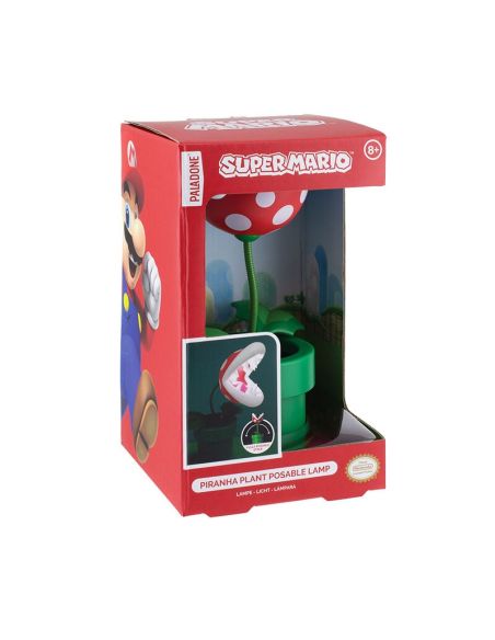 Lámpara Planta Piraña - Mario Bros