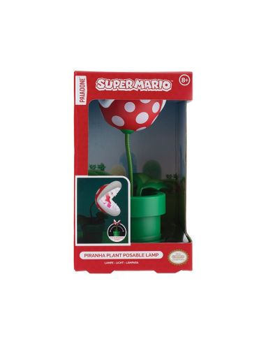 Lámpara Planta Piraña - Mario Bros