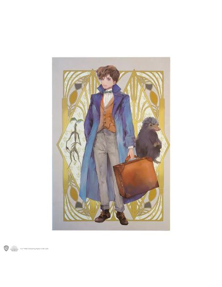 Libreta Harry Potter Tapa Blanda - Libreta Newt Scamander