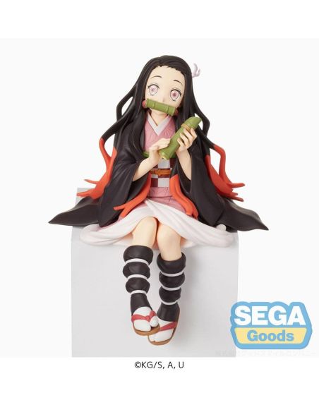 Figura Nezuko Kamado 14 cm Perching - Demon Slayer - Kimetsu no Yaiba