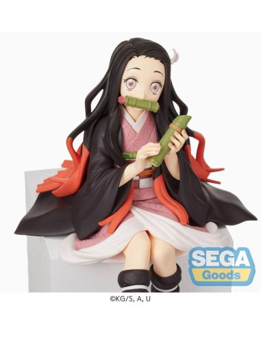 Figura Nezuko Kamado 14 cm Perching - Demon Slayer - Kimetsu no Yaiba