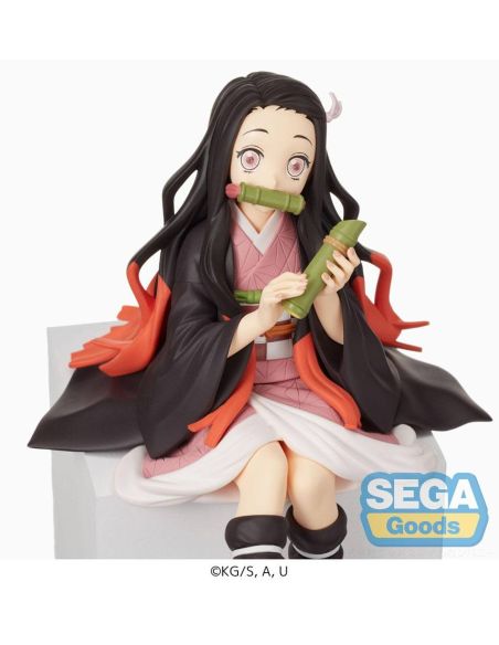 Figura Nezuko Kamado 14 cm Perching - Demon Slayer - Kimetsu no Yaiba