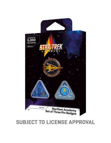 Edición Limitada pack 3 Pins Star Trek Starfleet Academy