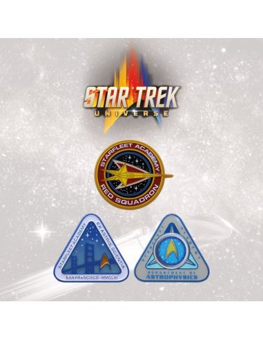 Edición Limitada pack 3 Pins Star Trek Starfleet Academy