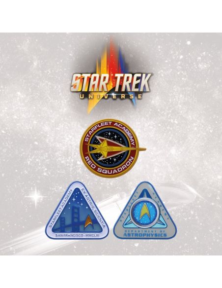 Edición Limitada pack 3 Pins Star Trek Starfleet Academy