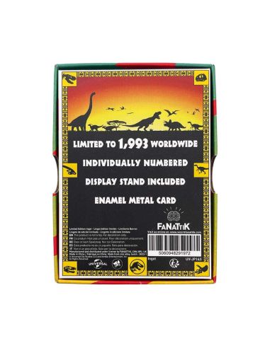 Lingote 30th Aniversario Jeep - Edición Limitada - Jurassic Park