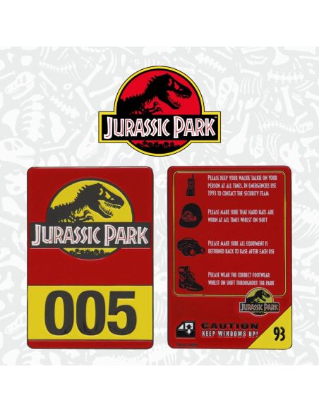 Lingote 30th Aniversario Jeep - Edición Limitada - Jurassic Park