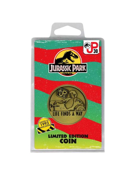 Moneda Jurassic Park 30th Aniversario - Edición Limitada