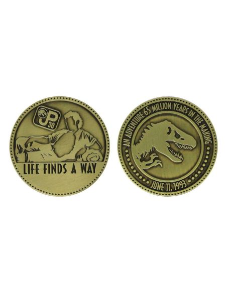Moneda Jurassic Park 30th Aniversario - Edición Limitada
