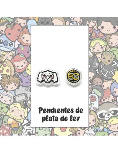 Pendientes Plata - El Cuento Interminable - Joyería Artesanal