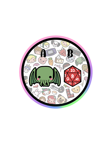 Llavero Artesanal - Cthulhu y D20