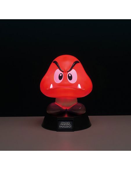 Mini Lámpara Goomba 3D - Mario Bros