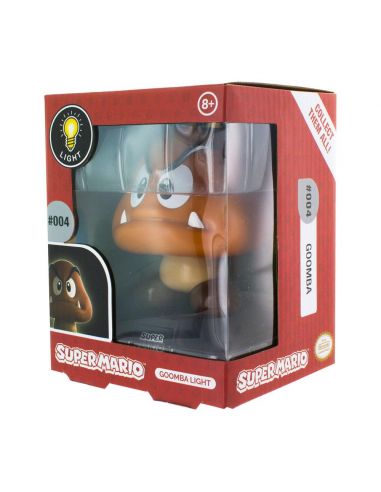 Mini Lámpara Goomba 3D - Mario Bros